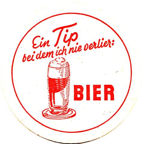 unbekannt ----- bier rund 2g (215-hast du rger-blau) 